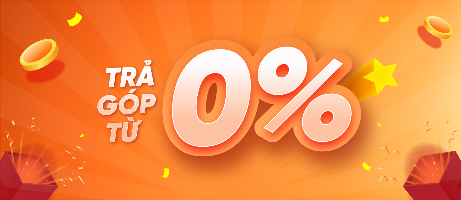 Mua sắm trả góp qua thẻ tín dụng 0% lãi suất